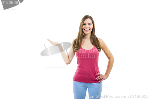 Image of Showing something