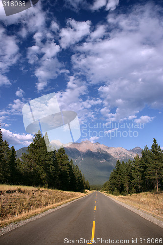 Image of Canadian Rockies cloudscape