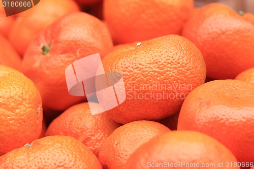 Image of tangerine fruit background