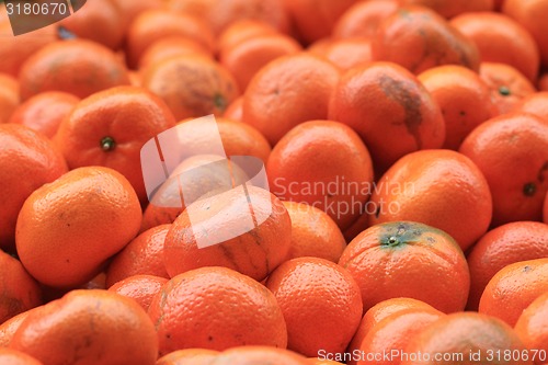 Image of tangerine fruit background