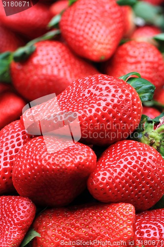 Image of strawberries background