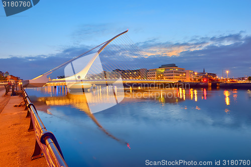 Image of The Samuel Beckett Bridge