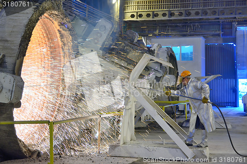 Image of clean blast furnace