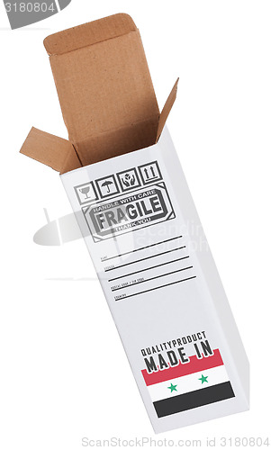 Image of Concept of export - Product of Syria
