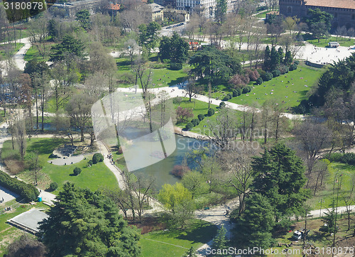 Image of Milan aerial view