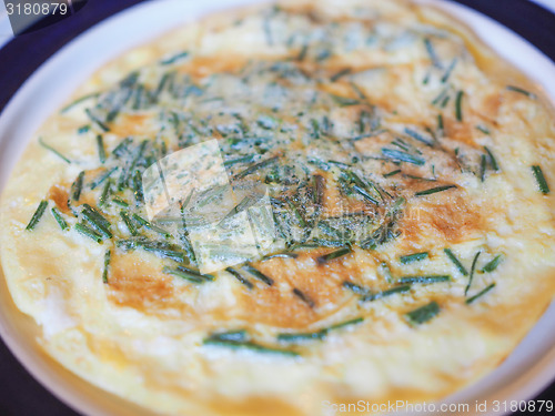 Image of Omelette with chives