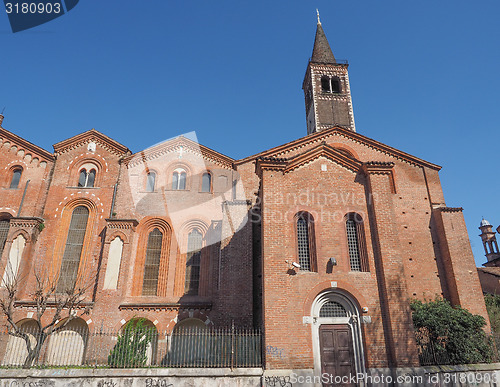 Image of Sant Eustorgio church Milan