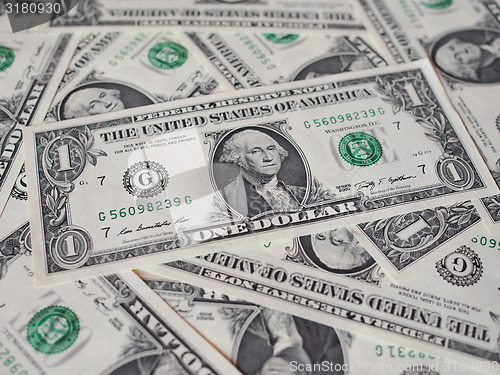 Image of Dollar notes 1 Dollar