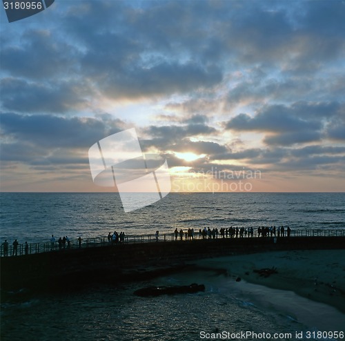 Image of Watching sunset