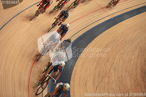 Image of Cycling in a curve