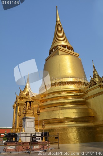 Image of A golden pagoda, Grand Palace, Bangkok