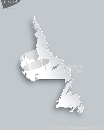 Image of Map of Newfoundland and Labrador