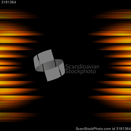 Image of Conceptual dark orange stripes vector background