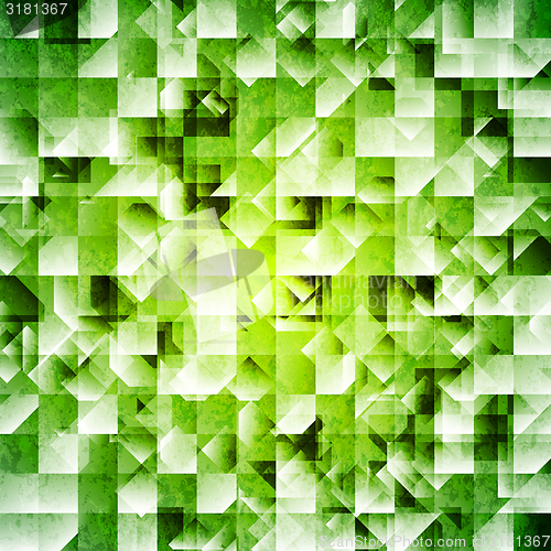 Image of Tech green iridescent background