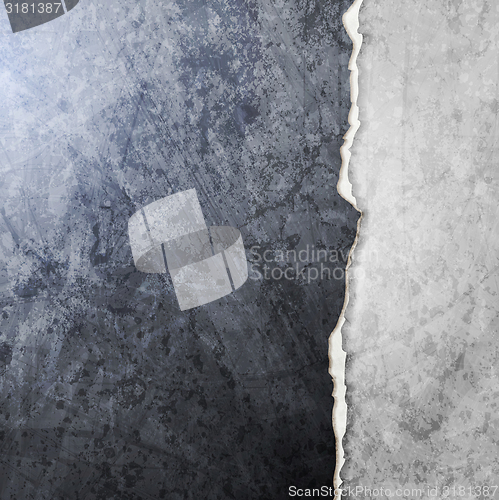 Image of Abstract vector broken wall design