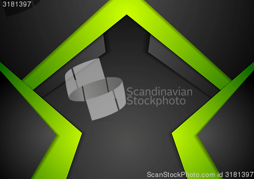 Image of Vibrant tech corporate abstract background