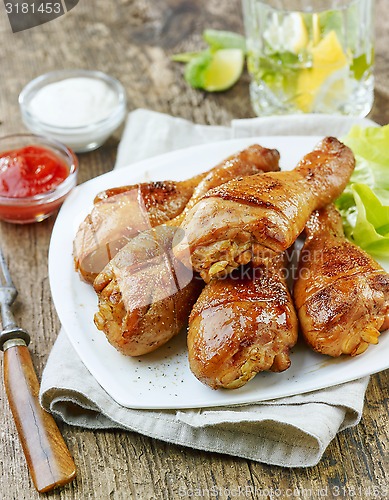 Image of grilled chicken legs