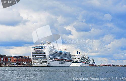 Image of Cruise ships