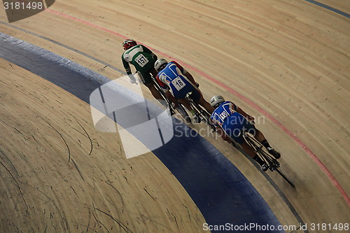 Image of Cycling top view 