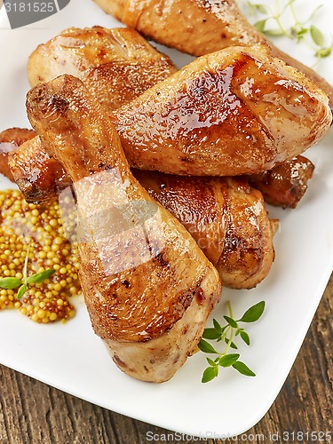 Image of grilled chicken legs