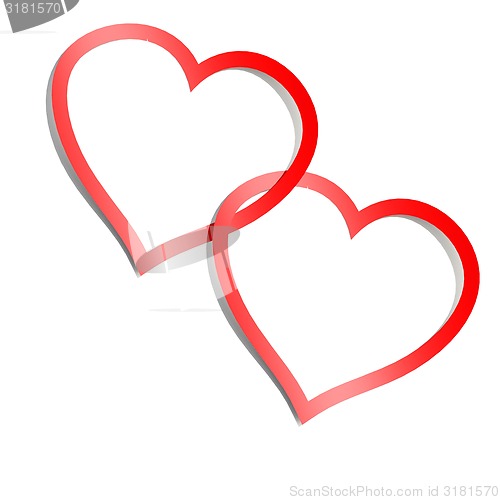 Image of Double love shape