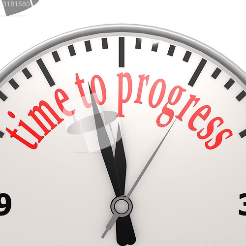 Image of Time to progress