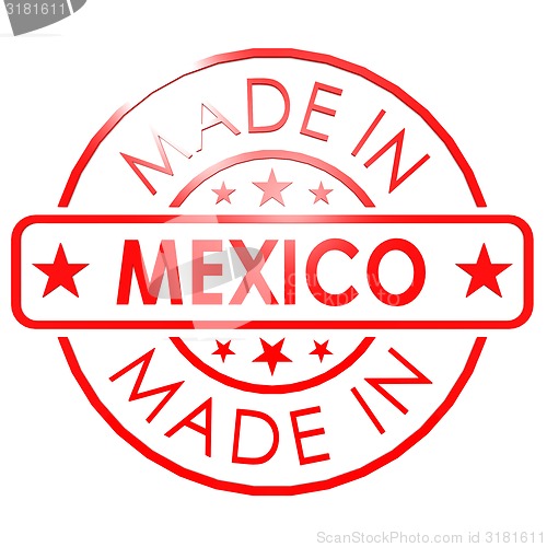 Image of Made in Mexico red seal