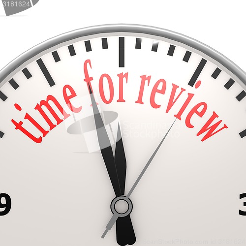 Image of Time for review