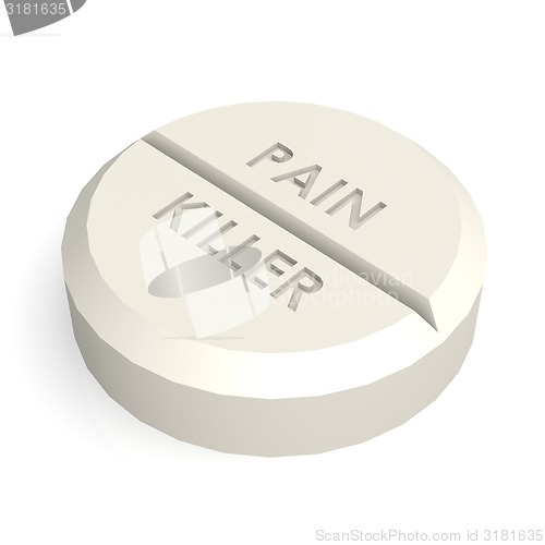 Image of Pill tablet pain killer