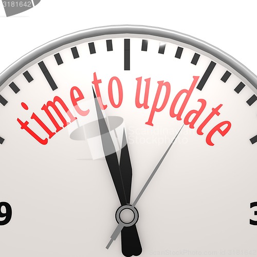 Image of Time to update