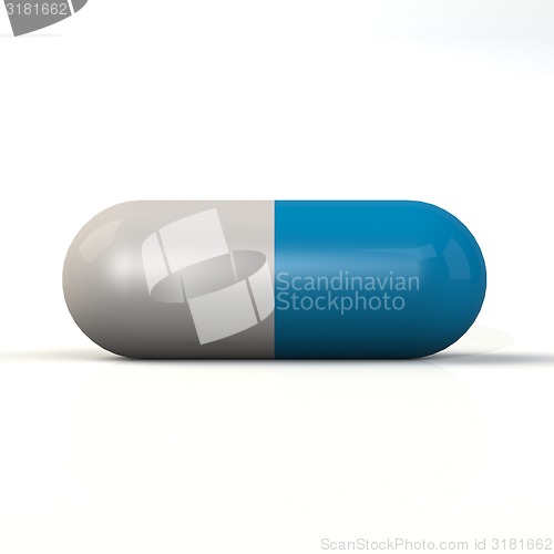 Image of Pill blue