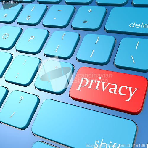 Image of Privacy keyboard