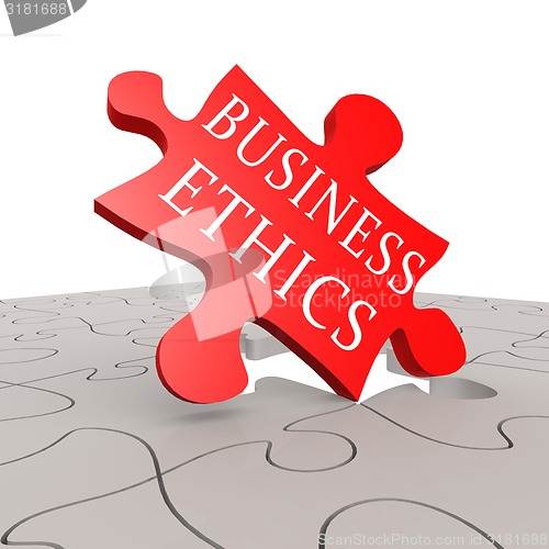 Image of Business ethics puzzle