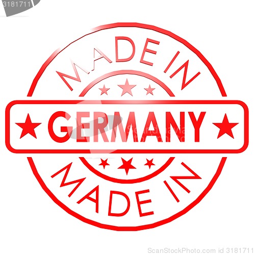 Image of Made in Germany red seal