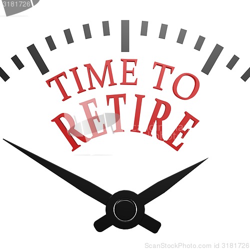 Image of Time to retire clock