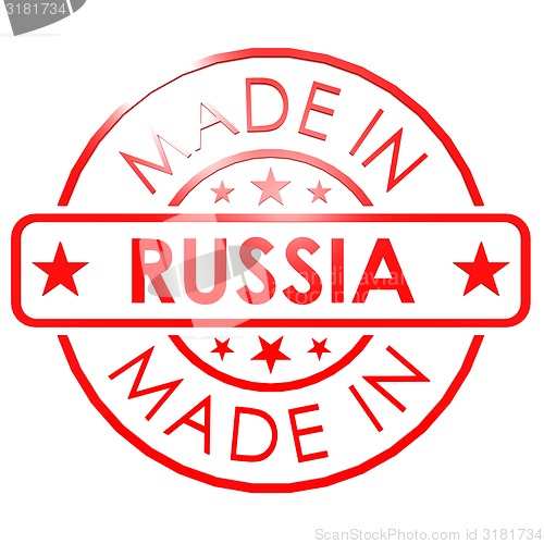 Image of Made in Russia red seal