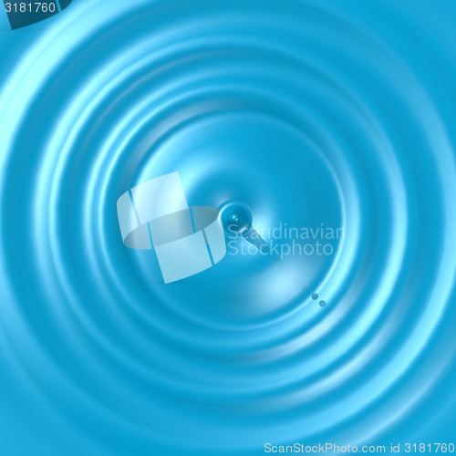 Image of Blue water ripple