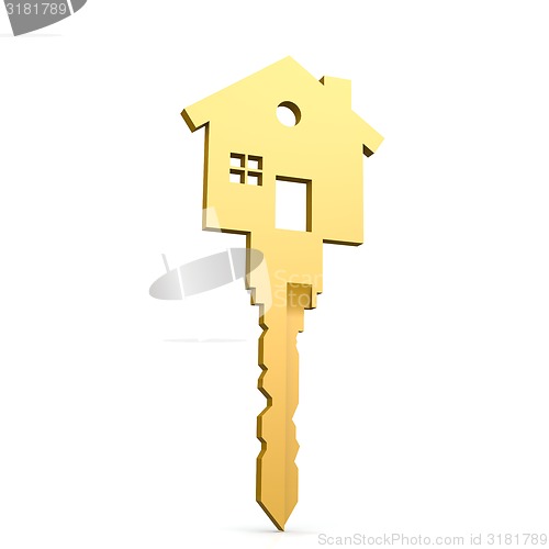 Image of House key isolated