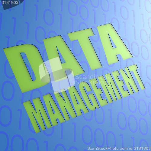 Image of Data management
