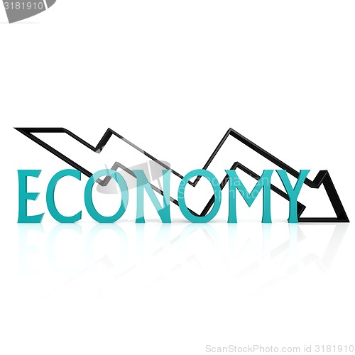 Image of Economy down arrow
