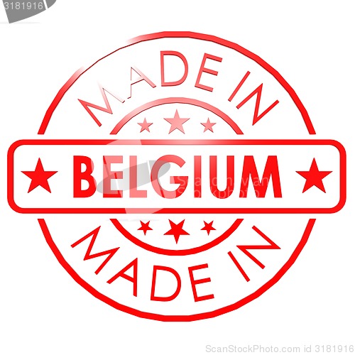 Image of Made in Belgium red seal