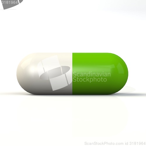 Image of Pill green