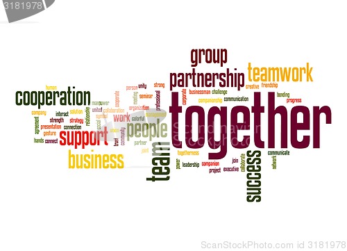 Image of Together word cloud