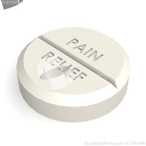 Image of Pill tablet pain relief