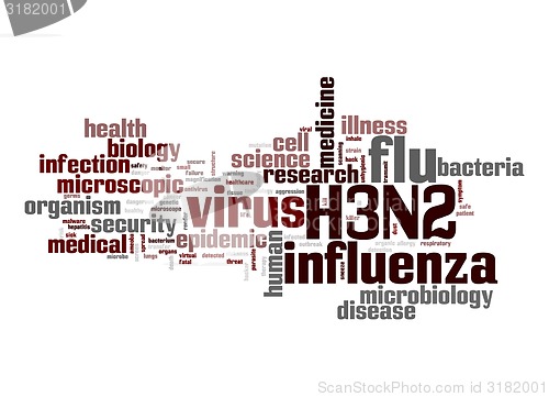 Image of H3N2 word cloud