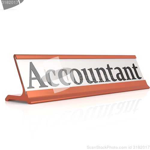 Image of Accountant table tag