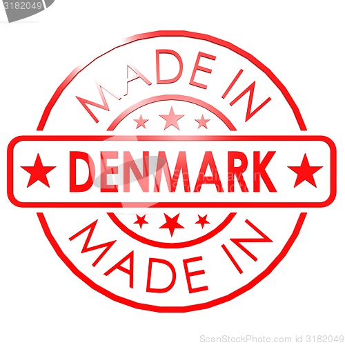 Image of Made in Denmark red seal