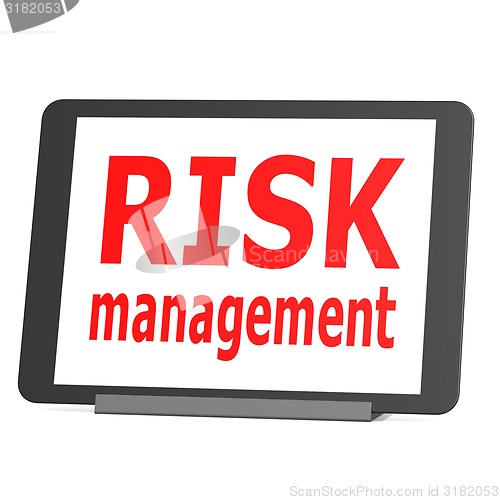 Image of Tablet risk management