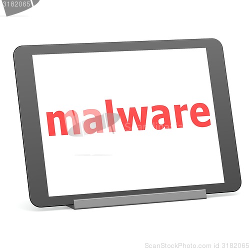 Image of Tablet malware