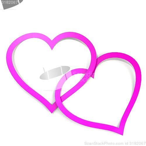 Image of Pink double love